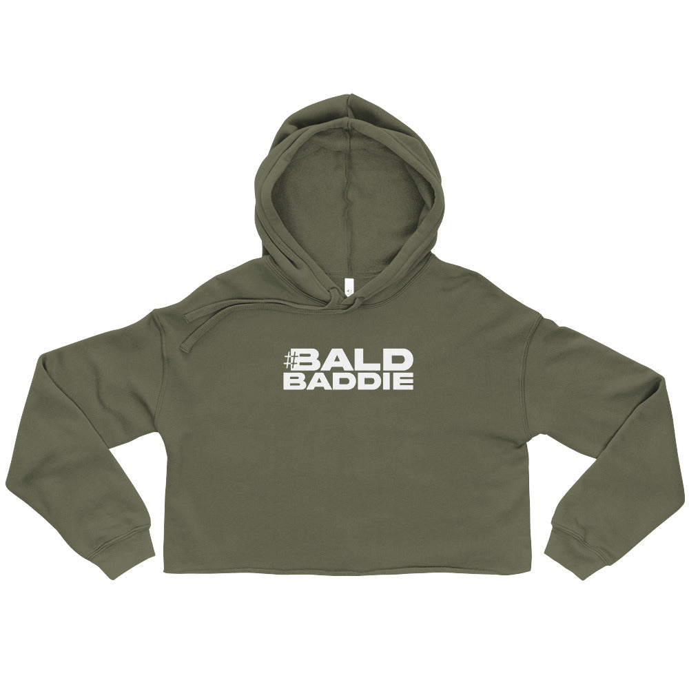 Bald Baddie Cropped Hoodie