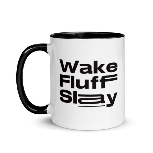 Wake Fluff Slay Mug